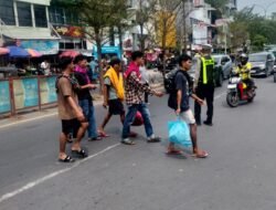 Demi Keselamatan Masyarakat, Satlantas Polres Pelabuhan Makassar Maksimalkan Pengaturan Lalin