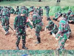 Perkuat Kedaulatan Pangan, Kodim 1409/Gowa Gelar Latihan Sistem Blok Terpadu di Tamarunang