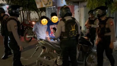Polisi Selalu Hadir! Satsamapta Polres Pelabuhan Makassar Gencarkan Patroli Malam