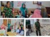 Pastikan Tepat Sasaran, Babinsa Pallangga Kawal Penyaluran Bantuan Pangan Nasional di Parangbanoa