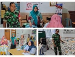 Pastikan Tepat Sasaran, Babinsa Pallangga Kawal Penyaluran Bantuan Pangan Nasional di Parangbanoa