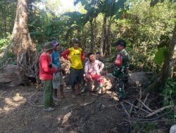 Perkuat Sinergitas, Babinsa Barembeng Gelar Komsos Bersama Warga Bahas Kamtibmas dan Kebersihan Lingkungan