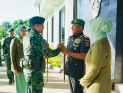 Jejak Kepemimpinan Berlanjut, Pangdam XIV/Hsn Hadiri Sertijab Pangdivif 3 Kostrad di Pakatto