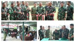 Tingkatkan Profesionalisme Prajurit, Dandim 1409/Gowa Resmikan Lapangan Tembak Pistol Akkareso