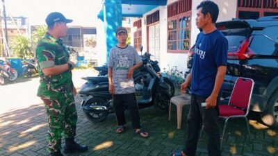 Jaga Kondusivitas Wilayah, Babinsa Koramil 1409-08/Bontonompo Melaksanakan Komsos bersama Warga Binaan