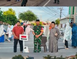Pastikan Keamanan Hari Raya, Babinsa Kodim 1409/Gowa Hadir di Tengah Masyarakat Saat Sholat Idul Adha
