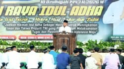 Semangat Kebersamaan Menggema! Pangdam XIV/Hasanuddin Salat Idul Adha Bersama Prajurit dan Masyarakat di Lapangan M. Yusuf Makodam