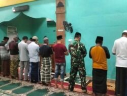 Perkokoh Ukhuwah, Babinsa Kodim 1409/Gowa Gelar Safari Subuh Berjamaah di Pallangga