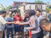 Polres Pelabuhan Makassar Tebar Kepedulian di Jalanan, Bagikan Makanan untuk Masyarakat