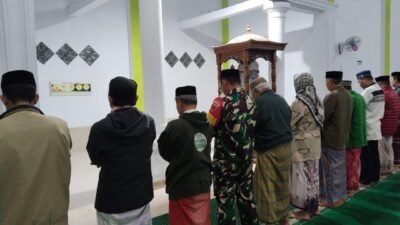 Safari Subuh Babinsa Kodim 1409/Gowa: Wujud Kehadiran TNI di Tengah Umat