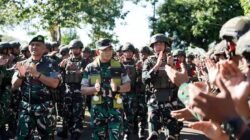 Kasdam XIV/Hsn Cek Kesiapan Satgas Yonif 726/TML, Prajurit Tamalatea Siap Jaga Kedaulatan NKRI di Papua