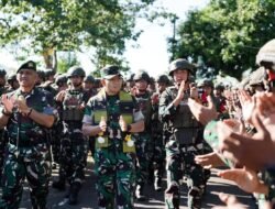 Kasdam XIV/Hsn Cek Kesiapan Satgas Yonif 726/TML, Prajurit Tamalatea Siap Jaga Kedaulatan NKRI di Papua