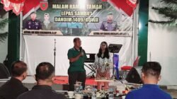 Malam Penuh Keakraban, Kodim 1409/Gowa Gelar Ramah Tamah, Lepas Letkol Inf. Heri Kuswanto Sambut Letkol Inf. Gilang Nugraha