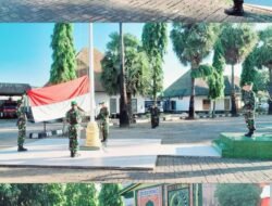 Pimpin Upacara Bendera, Kasdim 1409/Gowa Ajak Personel Perkuat Jiwa Nasionalisme