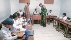 Pastikan Kualitas dan Kelancaran, Babinsa Koramil 1409-03/Bontomarannu Kawal Distribusi MBG