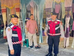 Senyum Humanis Satsamapta Polres Pelabuhan Makassar Warnai Patroli di Pusat Keramaian