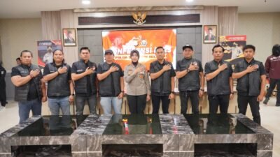 Kokain 600 Gram Lebih dari Selayar Dimusnahkan, Kapolres Pelabuhan Makassar Hadiri Konferensi Pers Polda Sulsel