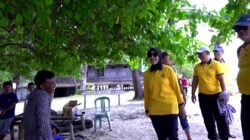Kapolres Pelabuhan Makassar Sapa Warga Pulau Lanjukang, Pererat Silaturahmi Polri dan Masyarakat