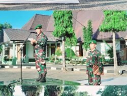 Kodim 1409/Gowa Gelar Upacara Tujuh Belasan : Kasdim Bacakan Amanat Strategis Pangdam XIV/Hasanuddin