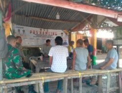 Kemanunggalan Babinsa Koramil 1409-08/Bontonompo Gelar Komunikasi Sosial bersama Warga