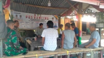Kemanunggalan Babinsa Koramil 1409-08/Bontonompo Gelar Komunikasi Sosial bersama Warga