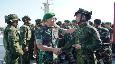 Kasdam XIV/Hsn Lepas Yonif 721/Makassau ke Papua: Berangkat dengan Kehormatan, Kembali dengan Kemenangan!
