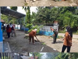 Wujudkan Lingkungan Sehat dan Asri, Babinsa Koramil 1409-08/Bontonompo Gerakkan Warga Bategulung Karya Bakti Bersama