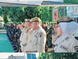 Tumbuhkan Jiwa Nasionalisme, Kodim 1409/Gowa Gelar Upacara Bendera Rutin Hari Senin