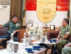 Perkuat Sinergi dan Penegakan Hukum, Pangdam XIV/Hsn Terima Kunjungan Silaturahmi Kadilmil III-16 Makassar