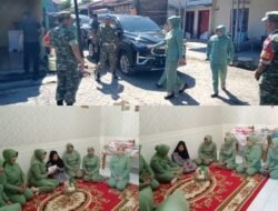 Wujud Kepedulian Nyata, Ketua Persit KCK Cabang XXVI Dim 1409/Gowa Gelar Anjangsana ke Rumah Anggota