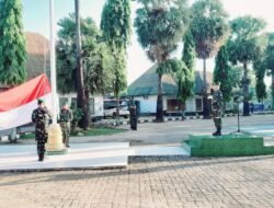 Pupuk Semangat Nasionalisme, Kodim 1409/Gowa Gelar Upacara Bendera Mingguan