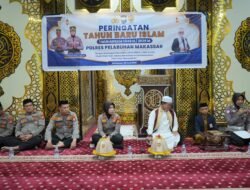 Kapolres Pelabuhan Makassar Hadiri Peringatan Tahun Baru Islam 1 Muharram 1449 H, Perkuat Iman dan Kinerja Personel