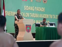 Menuju Seleksi Pusat dan Wujudkan Pemimpin Berkarakter, Pangdam XIV/Hsn Ingatkan Calon Taruna Tolak Mafia Werfing