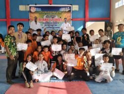 Dari Koramil Lahir Sang Juara, Dojo Koramil 1416-03 Tongkuno Sukses Gelar Kejuaraan Karate Se-Sultra dan Raih Juara Umum III