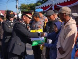 Hari Bhayangkara ke-80, Polres Pelabuhan Makassar Teguhkan Komitmen “Polri untuk Masyarakat” dengan Berbagi Sembako