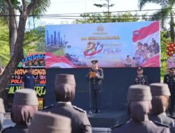 Hari Bhayangkara ke-80, Polres Pelabuhan Makassar Teguhkan Komitmen “Polri untuk Masyarakat” Lewat Upacara Khidmat