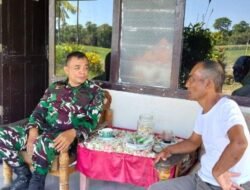 Komsos Babinsa Bontonompo Kodim 1409/Gowa, Perkuat Sinergi TNI-Warga di Desa Salajangki