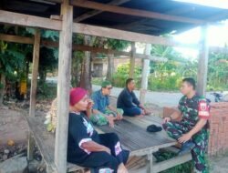 Pererat Sinergi di Kelurahan Tamallayang, Babinsa Koramil 1409-08/Bontonompo Gelar Komsos Keamanan