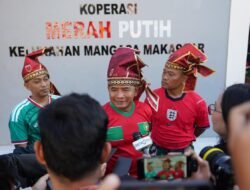 Piala Dunia Satukan Warga Makassar! Pangdam XIV/Hsn Gelar Nobar Penuh Hiburan dan Bakti Sosial