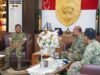 Perkuat Sinergitas,Pangdam XIV/Hasanuddin Terima Kunjungan Kaotmilti IV Makassar