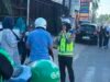 Satlantas Polresta Gowa Turun Kejalan Gelar Penerangan Keliling di Titik Keramaian
