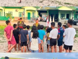 Perkenalkan Beladiri Militer, Prajurit Kodim 1409/Gowa Latih Pencak Silat Putra-Putri Personel di Asrama Taeng