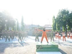 Jaga Kebugaran dan Soliditas, Kodim 1409/Gowa Gelar Apel Pagi dan Senam Kerja Bersama