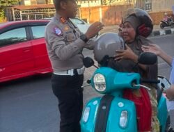Hari Pertama Sekolah, Kasat Lantas Polresta Gowa Ajak Pengantar Siswa Utamakan Keselamatan Berkendara
