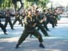 Asah Kemampuan Bela Diri, Kodim 1409/Gowa Gelar Latihan Pencak Silat Militer di Makodim