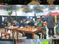 Nobar Perebutan Juara 3 Piala Dunia 2026, Babinsa Kodim 1409/Gowa Jaga Keamanan dan Kebersamaan Warga