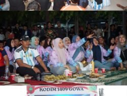 Nobar Final Piala Dunia 2026: Dandim 1409/Gowa Bersama Warga Padati Hanggar Gowa Merah Putih