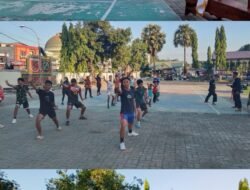 Bangun Generasi Tangguh, Kodim 1409/Gowa Kenalkan dan Latih Pencak Silat Militer kepada Generasi Muda