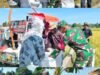 Dukung Swasembada Pangan, Babinsa Koramil 1409-05/Pallangga Dampingi Panen Padi Poktan Bontoku’ru