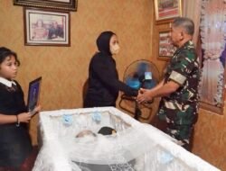 Turut Berduka, Pangdam XIV/Hasanuddin Sampaikan Belasungkawa atas Berpulangnya Salah Satu Personel Terbaik